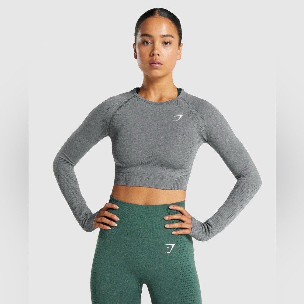 Gymshark Long Sleeve Crop Top
